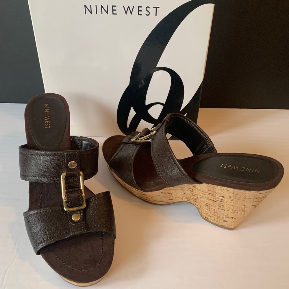 Nine West Wedge Sandals New
